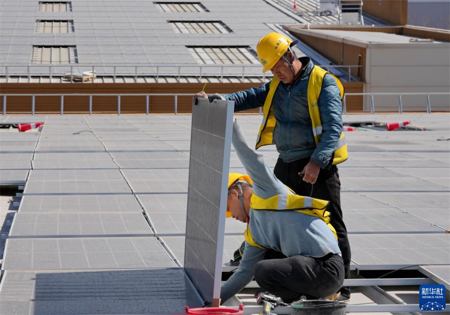 工場の屋上に太陽光発電パネル設(shè)置し、低炭素発展をサポート　河北省