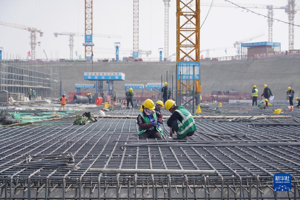 順調(diào)に建設(shè)進む容西片區(qū)安置房第2期プロジェクト　河北省雄安新區(qū)