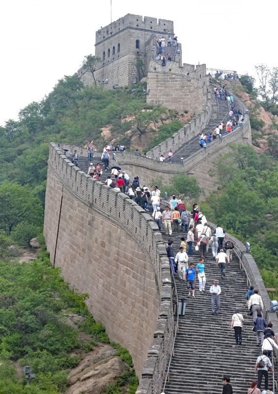どこまで続く萬里の長城