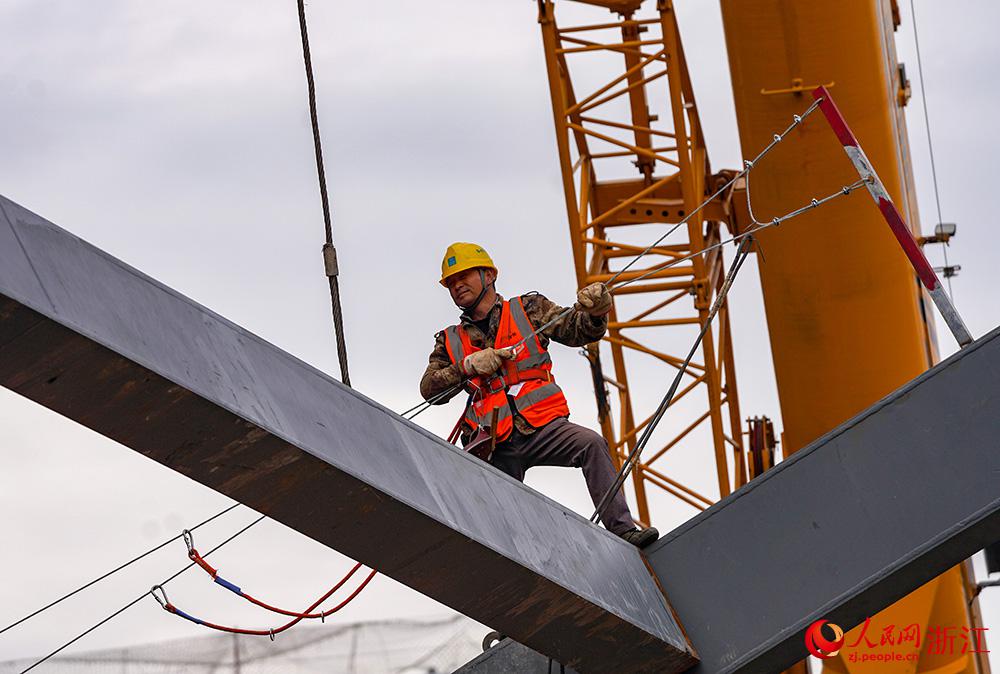 杭州大會展中心第1期プロジェクトの建設(shè)が加速　浙江省