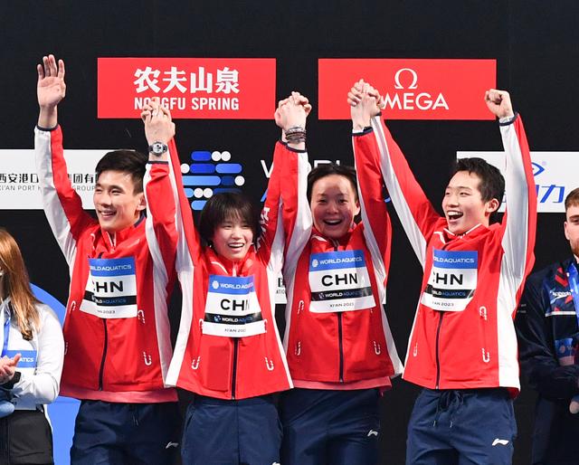 4月16日、素晴らしい演技を披露した楊昊選手（撮影?張博文）。