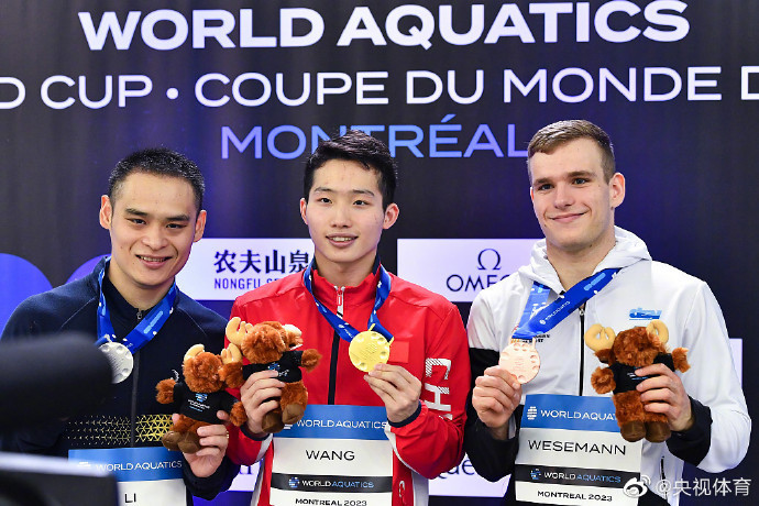 飛込W杯、中國が全種目で金9個を獲得　カナダ?モントリオール