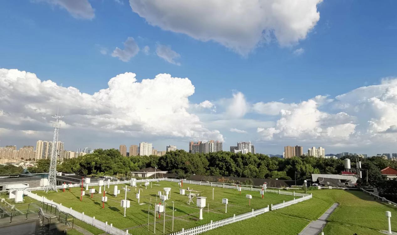 杭州國家基準気候観測所。畫像提供は中國気象局