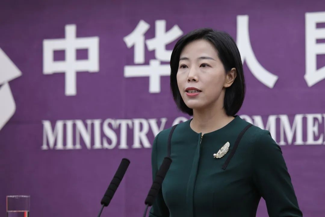 商務(wù)部の束玨婷報(bào)道官（資料寫真）。