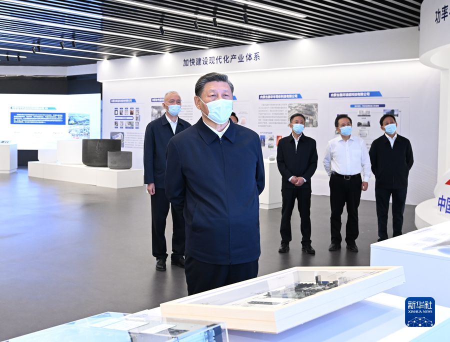 習近平総書記が內(nèi)蒙古自治區(qū)呼和浩特市を視察