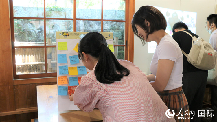 積極的に対話や投票に參加した學(xué)生たち（撮影?許可）。