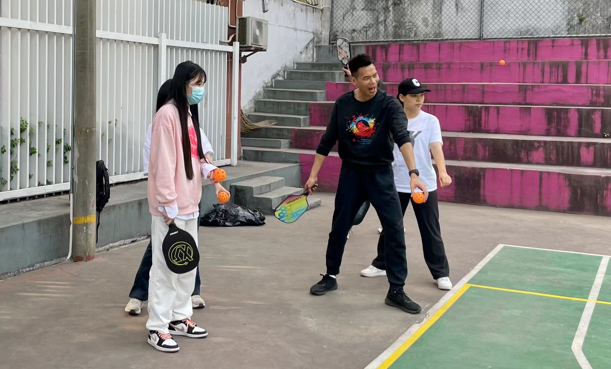 資料寫真（寫真提供?広州市ピックルボール協(xié)會）