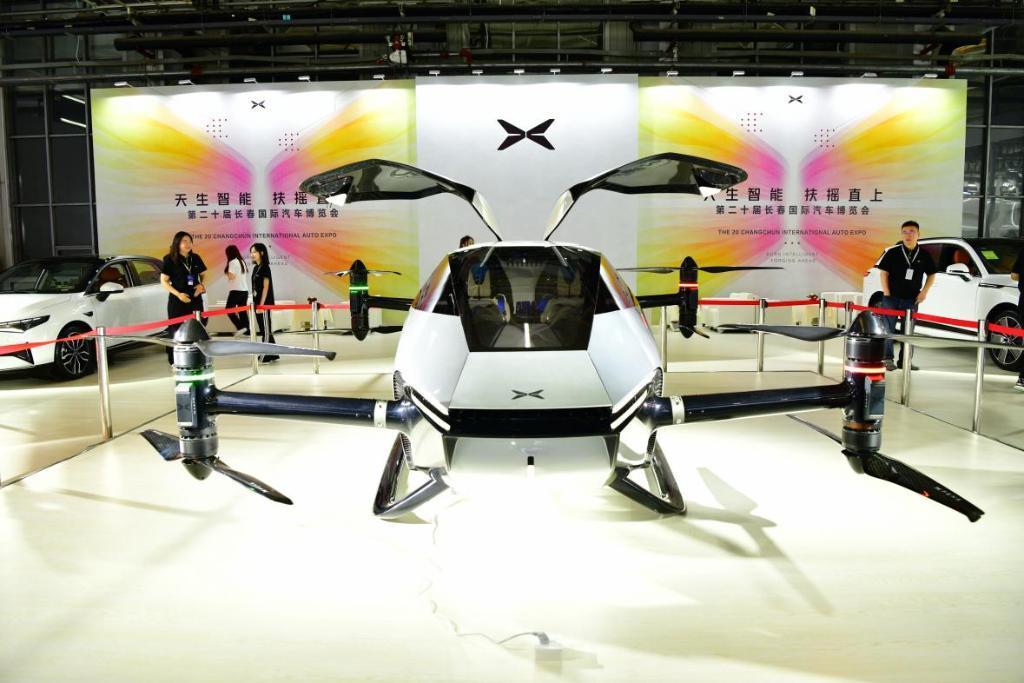 15日、小鵬汽車の展示ブース。（畫像提供は取材先）