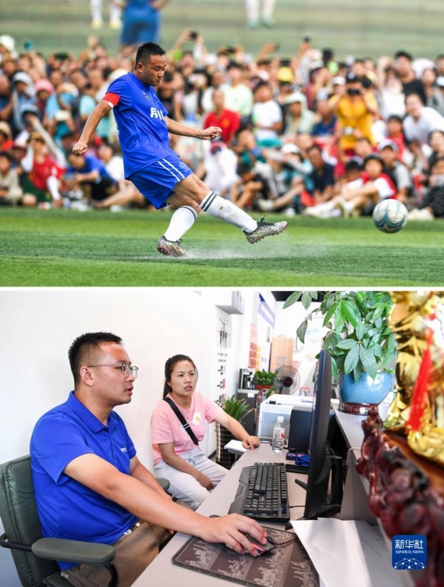 二足の草鞋を履く貴州「村サッカー?スーパーリーグ」の選手たち