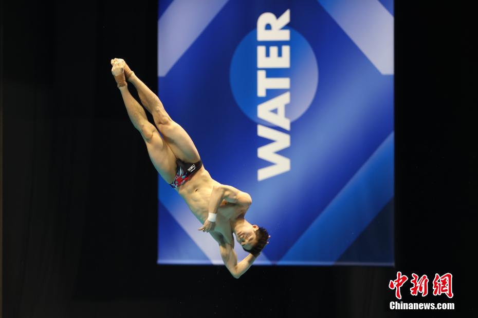 男子3メートル飛板飛込で中國(guó)が優(yōu)勝　世界水泳選手権福岡2023