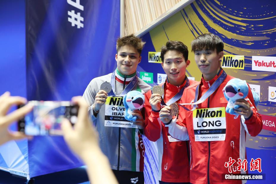 男子3メートル飛板飛込で中國が優(yōu)勝　世界水泳選手権福岡2023
