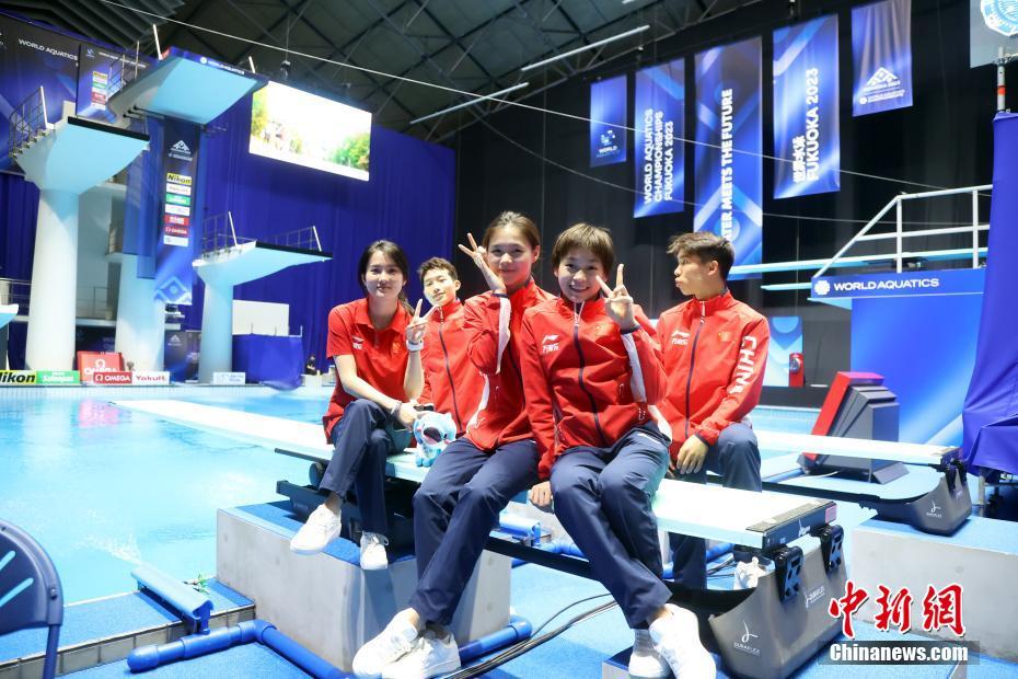 中國飛込チーム、計12個の金メダルを獲得　世界水泳選手権2023福岡大會