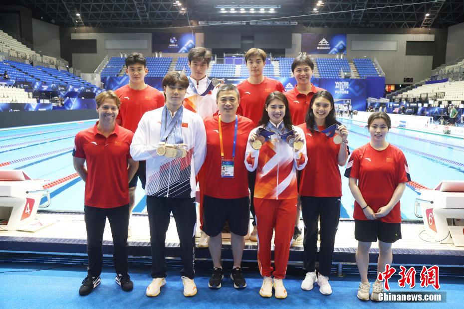 世界水泳福岡大會(huì)が閉幕　中國(guó)は金5?銀3?銅8個(gè)のメダル獲得