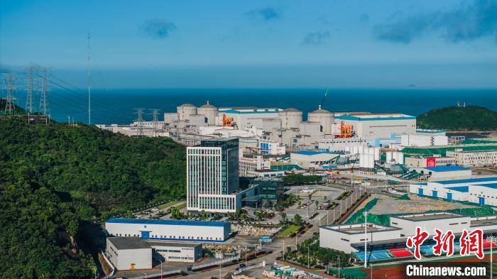 中広核福建寧徳原発の空撮畫像 畫像提供は中広核