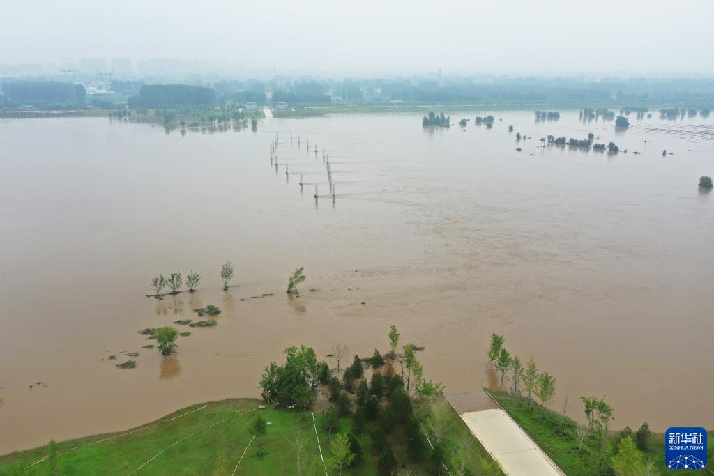 大雨による増水に対応する雄安新區(qū)新蓋房水利センター　河北省