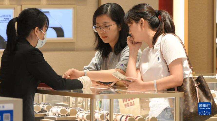 2023年1-7月の海南離島免稅ショッピング売上高約289億元に