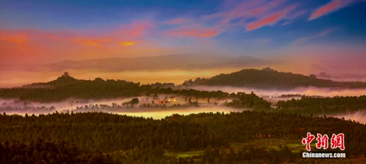 翠雲(yún)長(zhǎng)廊（撮影?茍永雄）。