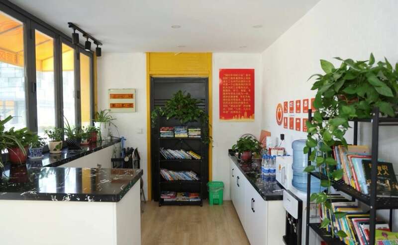 ネット配車運転手サービスステーション（寫真提供?全総新聞中心）。