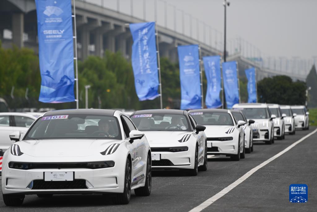 9月3日に開催された杭州アジア大會(huì)公式車両引き渡しセレモニーの様子。撮影?黃宗治