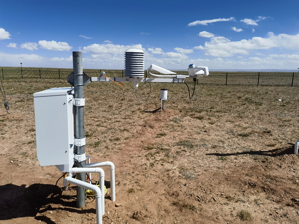 可可西里（フフシル）気象観測所。寫真は中國科學院西北高原生物研究所が提供