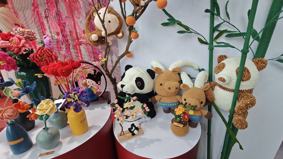 キュートな「動物」にも會える？　中國國際サービス貿(mào)易交易會