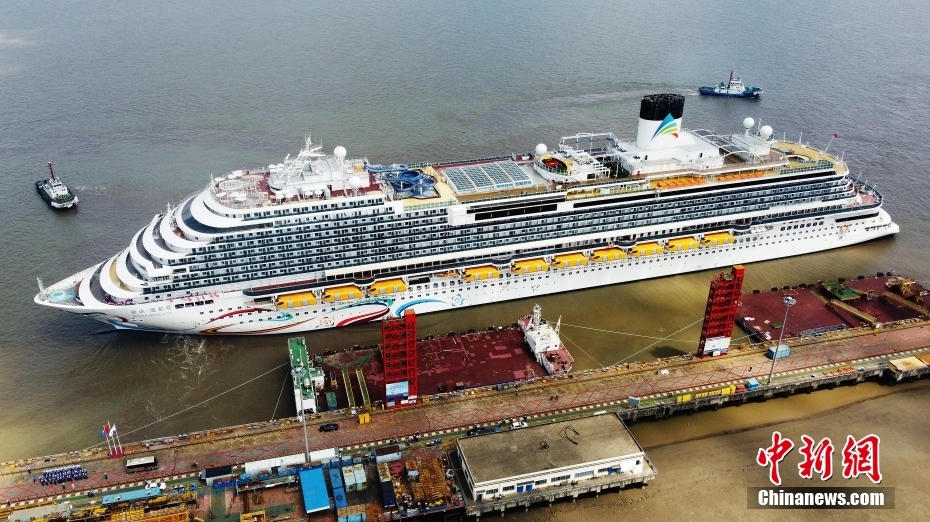 初の國産大型クルーズ船「愛達(dá)?魔都」號の実証実験航海がスタート