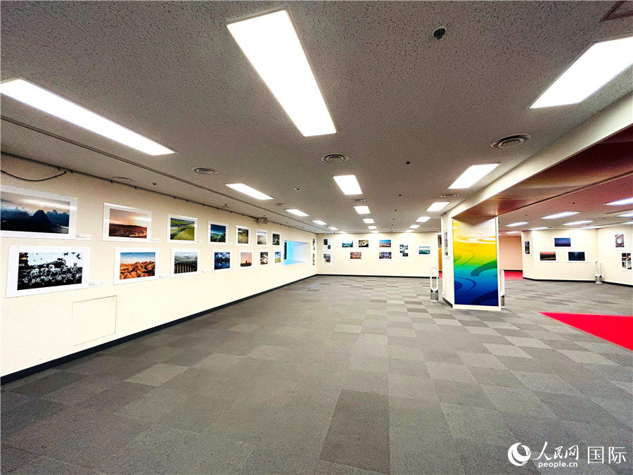 東京中國(guó)文化センターに展示された?jī)?yōu)秀作品（撮影?許可）。