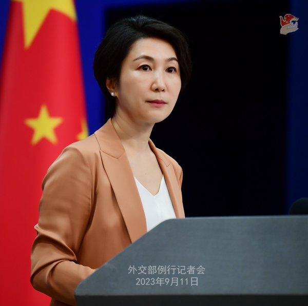 外交部報(bào)道官がカンボジアのフン?マネット首相の訪(fǎng)中について説明