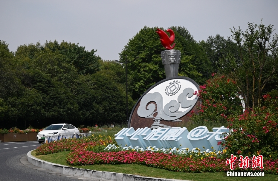 アジア大會(huì)開(kāi)幕迫り、街はアジア大會(huì)一色に　浙江省杭州