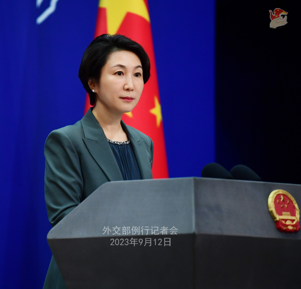 外交部「日本は放射性物質(zhì)汚染リスクの世界への転嫁を即時停止すべき」