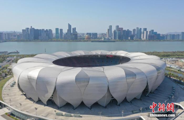 浙江省杭州市の杭州オリンピック?スポーツ?エキスポセンターのメインスタジアム（資料寫真、撮影?王剛）。