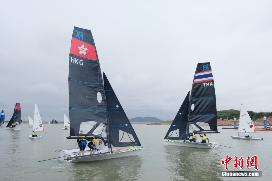 杭州アジア大會セーリング競技がスタート　浙江省