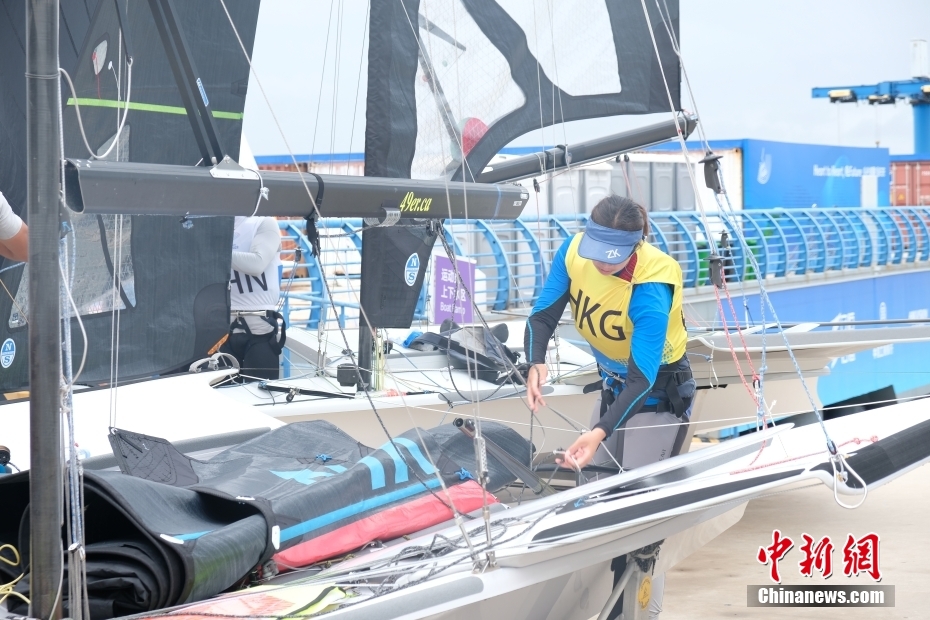 杭州アジア大會(huì)セーリング競(jìng)技がスタート　浙江省