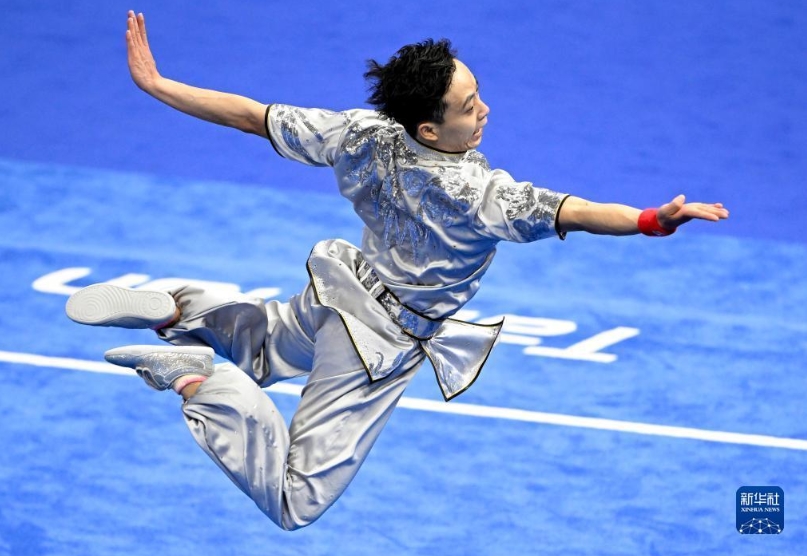 9月24日、試合中の中國(guó)の孫培原選手。