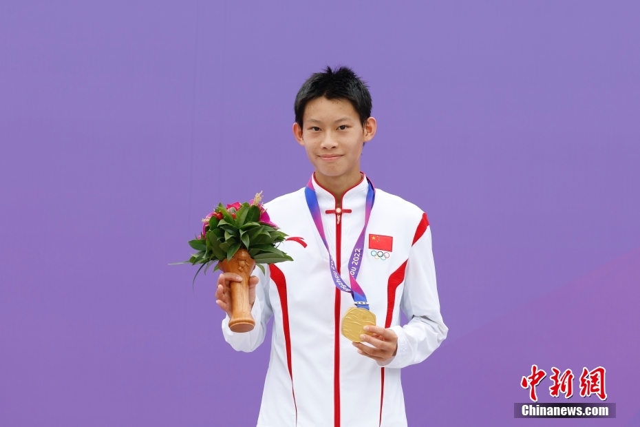 中國最年少のアジア大會金メダリスト誕生！