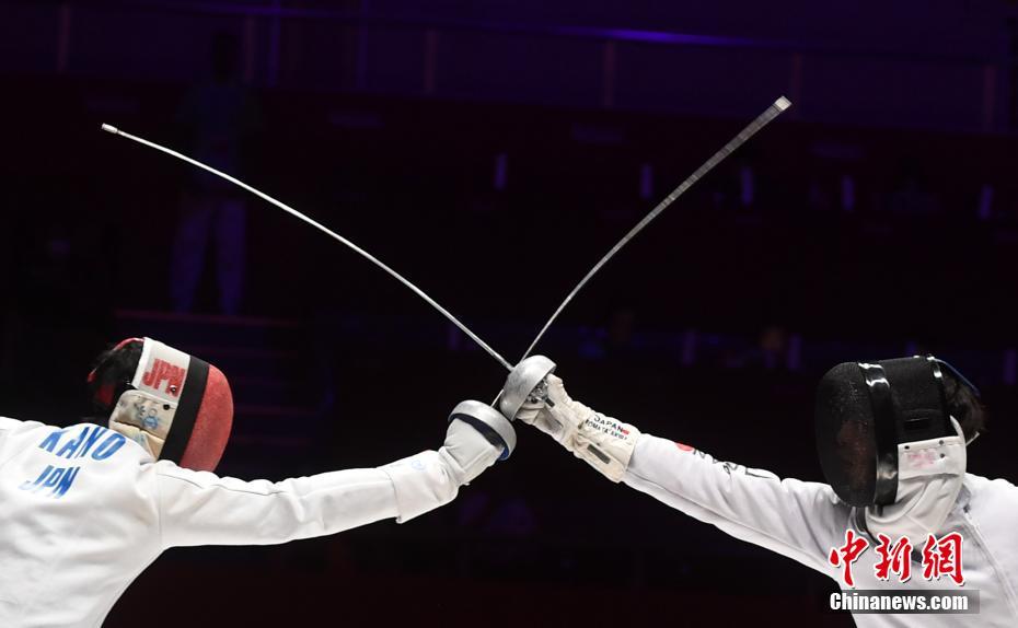 杭州アジア大會フェンシング男子エペ個人で日本の加納虹輝選手が金メダル