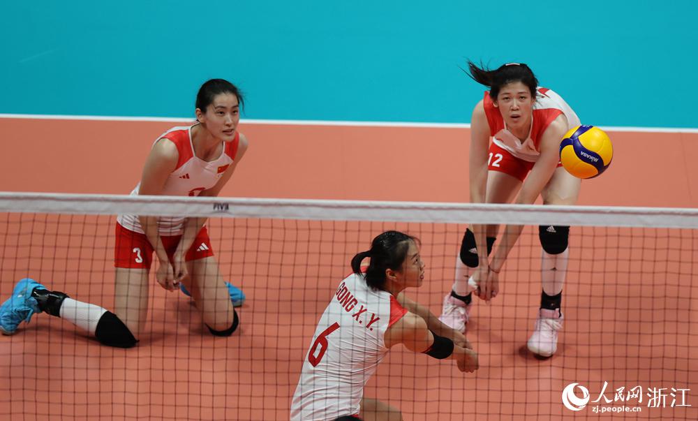 杭州アジア大會(huì)女子バレーボール、中國が日本を制して優(yōu)勝