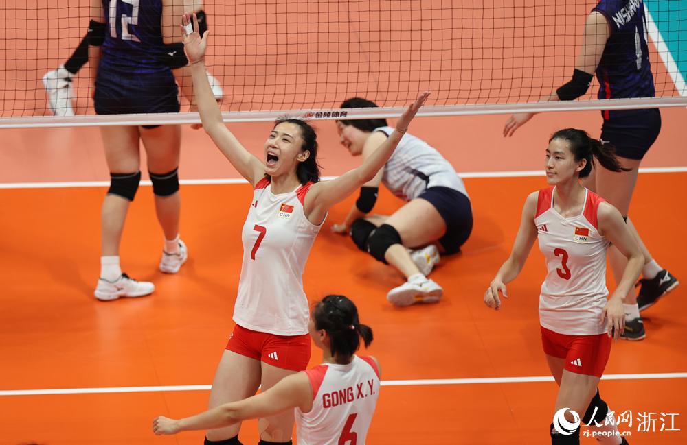 杭州アジア大會(huì)女子バレーボール、中國(guó)が日本を制して優(yōu)勝