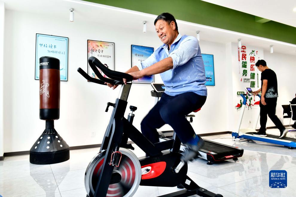 無(wú)料で運(yùn)動(dòng)を楽しめる公共ジム立ち上げ　山東省恵民県