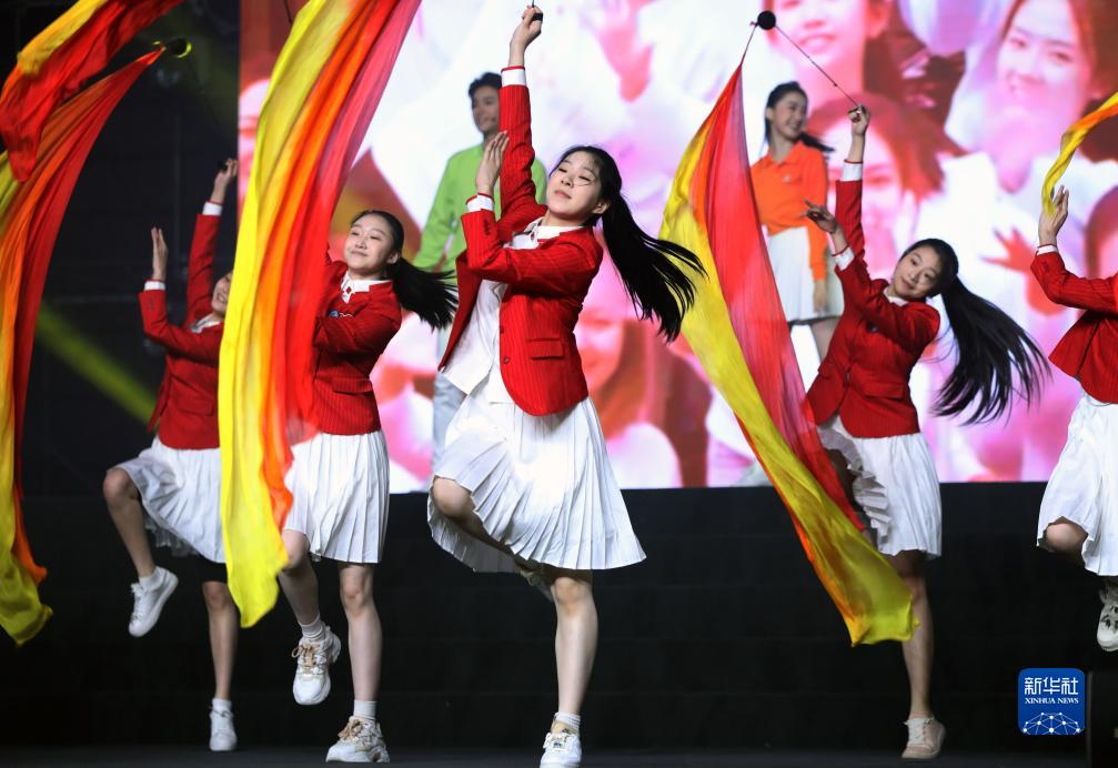 第6回輸入博のボランティア5700人が活動(dòng)開(kāi)始の宣誓