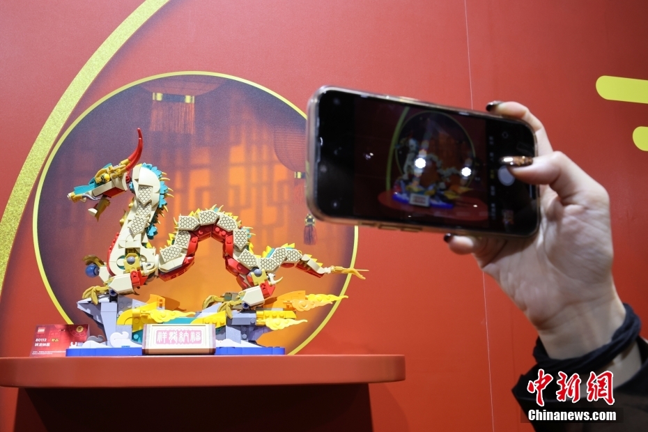 第6回輸入博に登場した中國モチーフ　干支の竜も