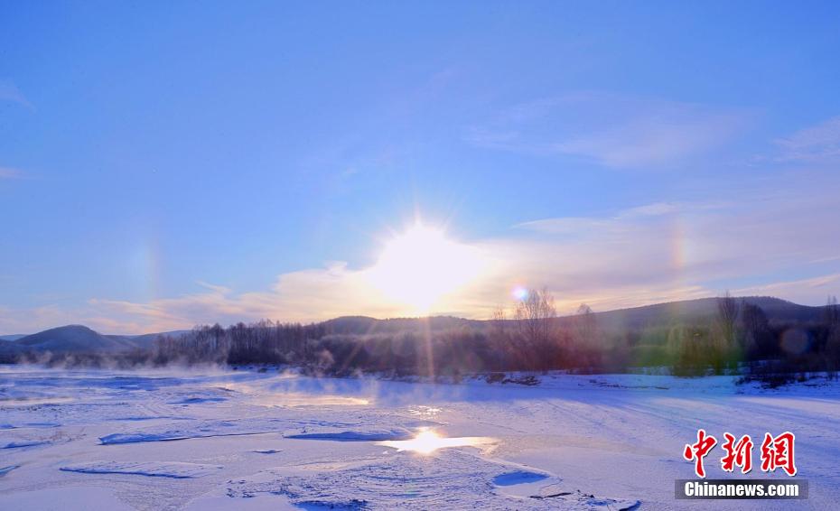 「氷花」が開花！中國で最も寒い地で冬の風(fēng)情を楽しむ　內(nèi)蒙古