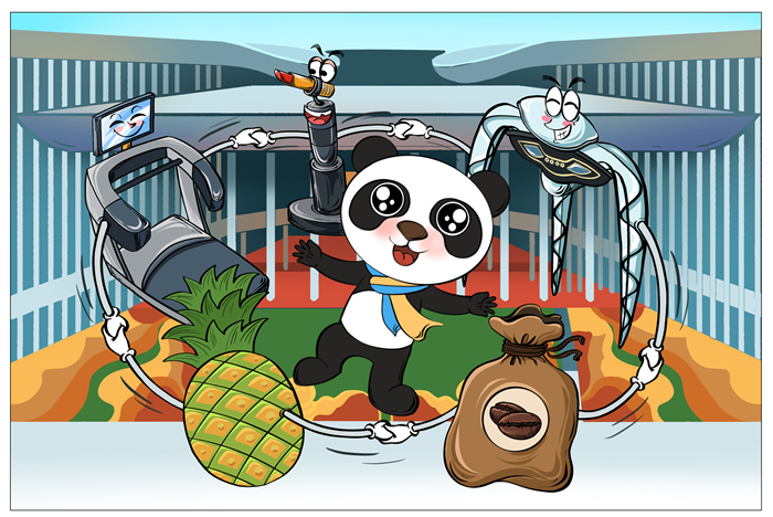 イラスト作成?譚希光（イラストの著作権は人民網(wǎng)が保有。無斷転載禁止）