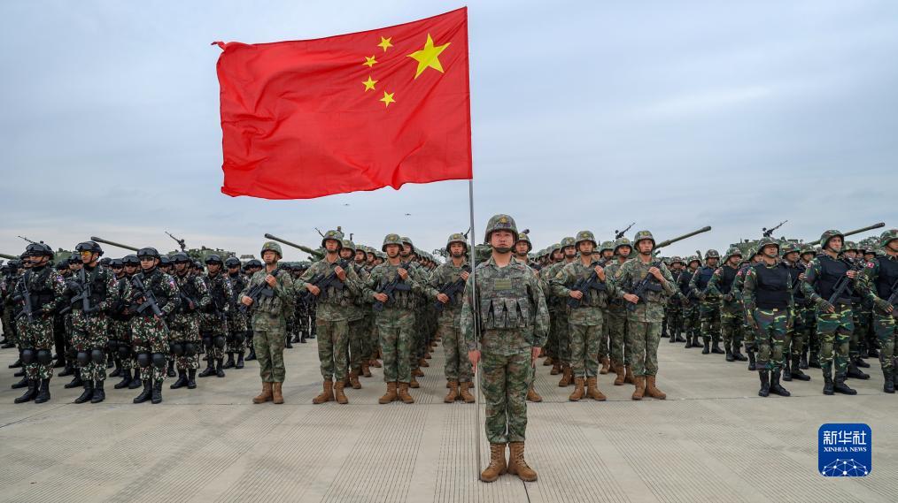 13日に広東省湛江市で行われた多國間合同演習「平和友誼2023」の開幕式(撮影?銀歓)