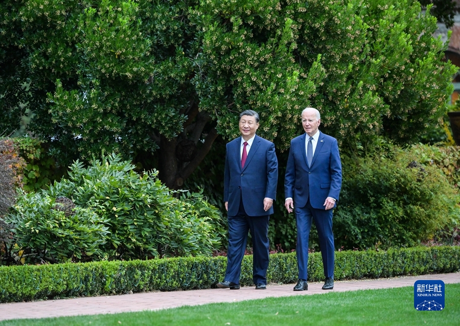 寫真で見る中米首脳會(huì)談