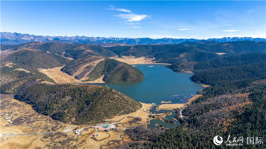 美しい初冬の香格里拉國(guó)家公園　雲(yún)南省
