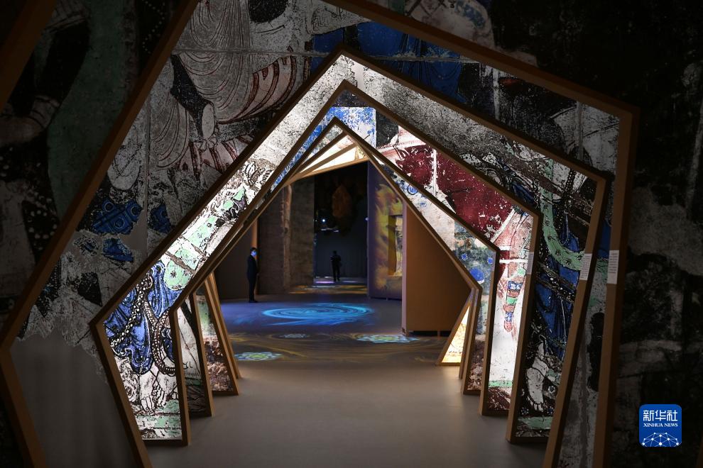 中國國家博物館で「石窟アート沒入型體験」公開　北京