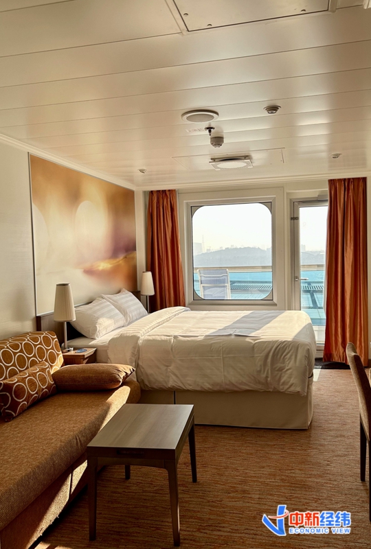 テスト航海中の「愛達?魔都（ADORA MAGIC CITY）」。（寫真提供は小阿飛さん）