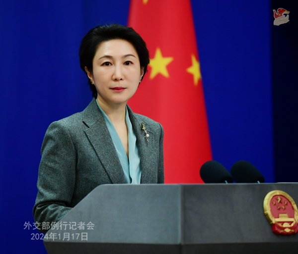 外交部「『一つの中國』原則は取引不能な基本準則」