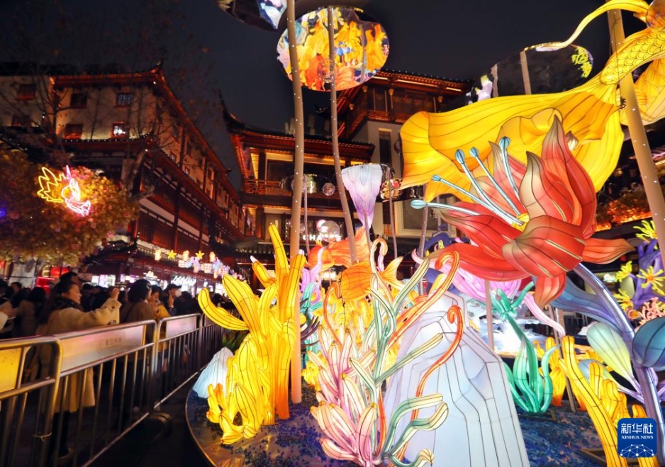 「2024年上海豫園民俗蕓術(shù)ランタンイベント」が開幕